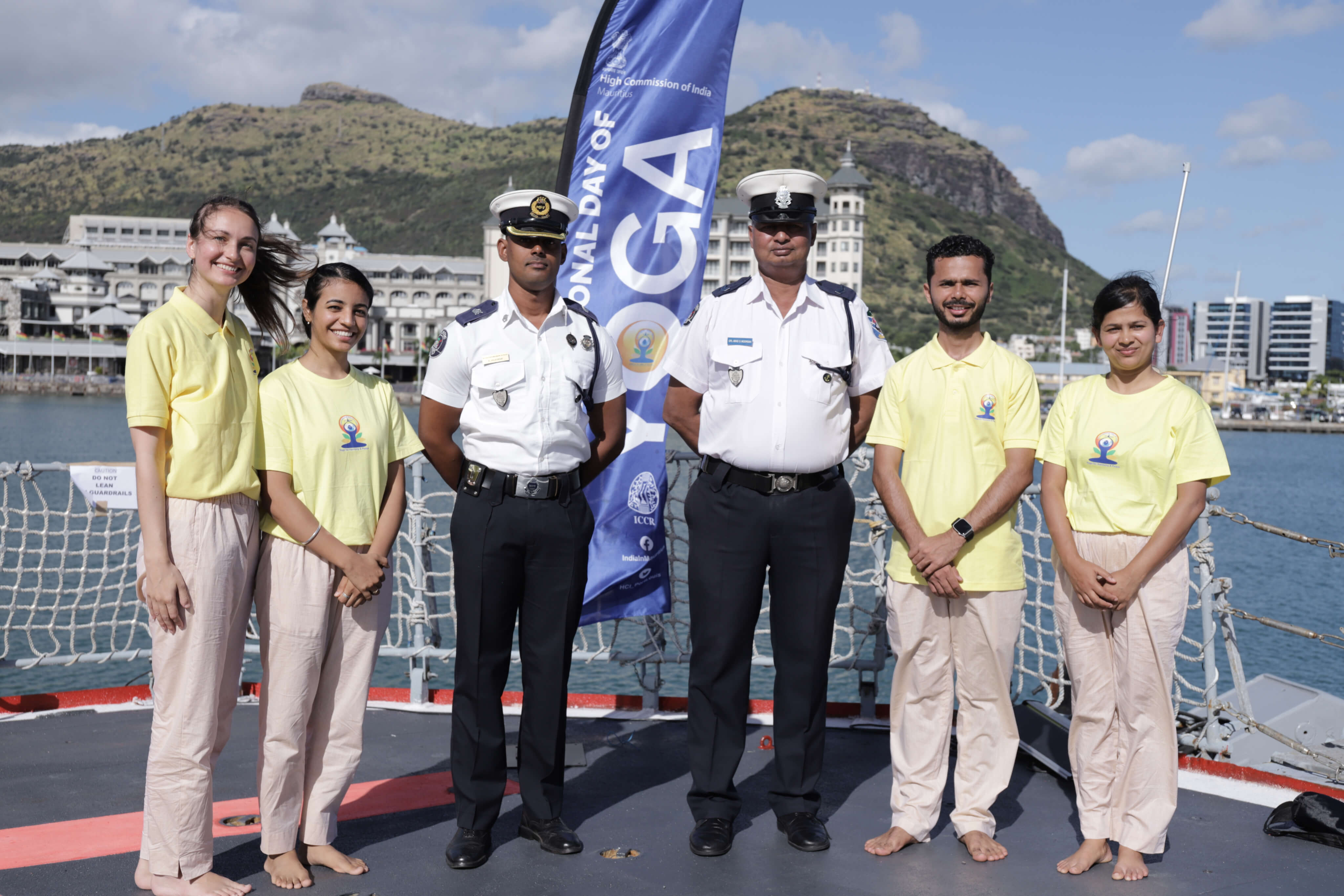International Yoga Day in Mauritius